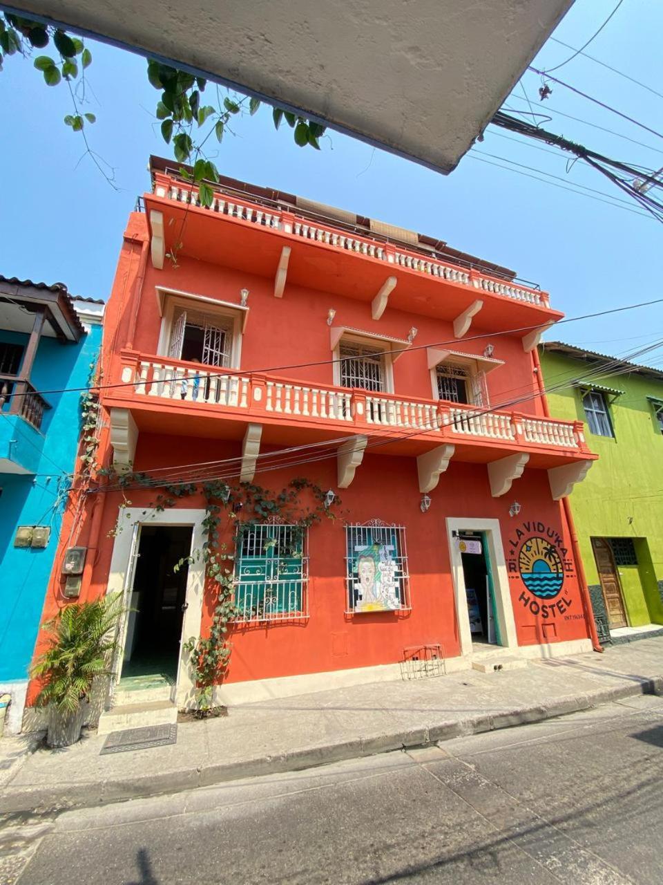 La Viduka Hostel Cartagena ภายนอก รูปภาพ