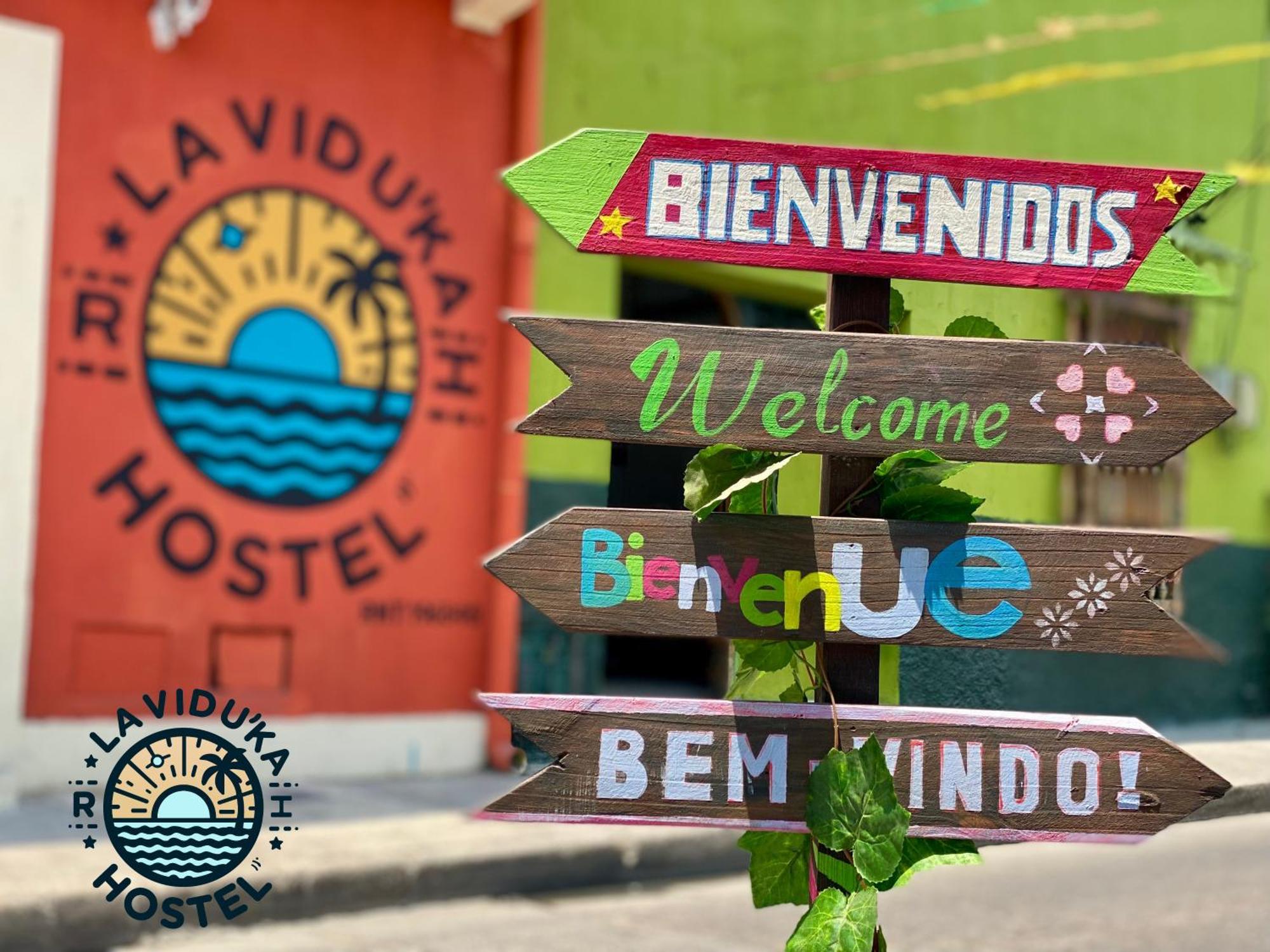 La Viduka Hostel Cartagena ภายนอก รูปภาพ
